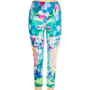 Zara Terez X SoulCycle Kaleidoscope Legging Capris - M